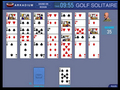 Golf Solitaire om aanlyn te speel