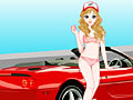 Ferrari Dress Up om aanlyn te speel