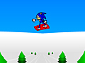 Sonic 3D snowboarden om aanlyn te speel