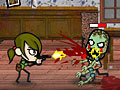 Girl vs Zombies om aanlyn te speel