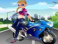 Motorcycle Girl Dress Up om aanlyn te speel