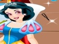 Snow White gesig make-up om aanlyn te speel