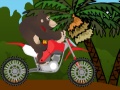 Donkey Kong fiets wedren om aanlyn te speel