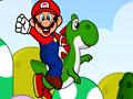 Mario en Yoshi avontuur om aanlyn te speel